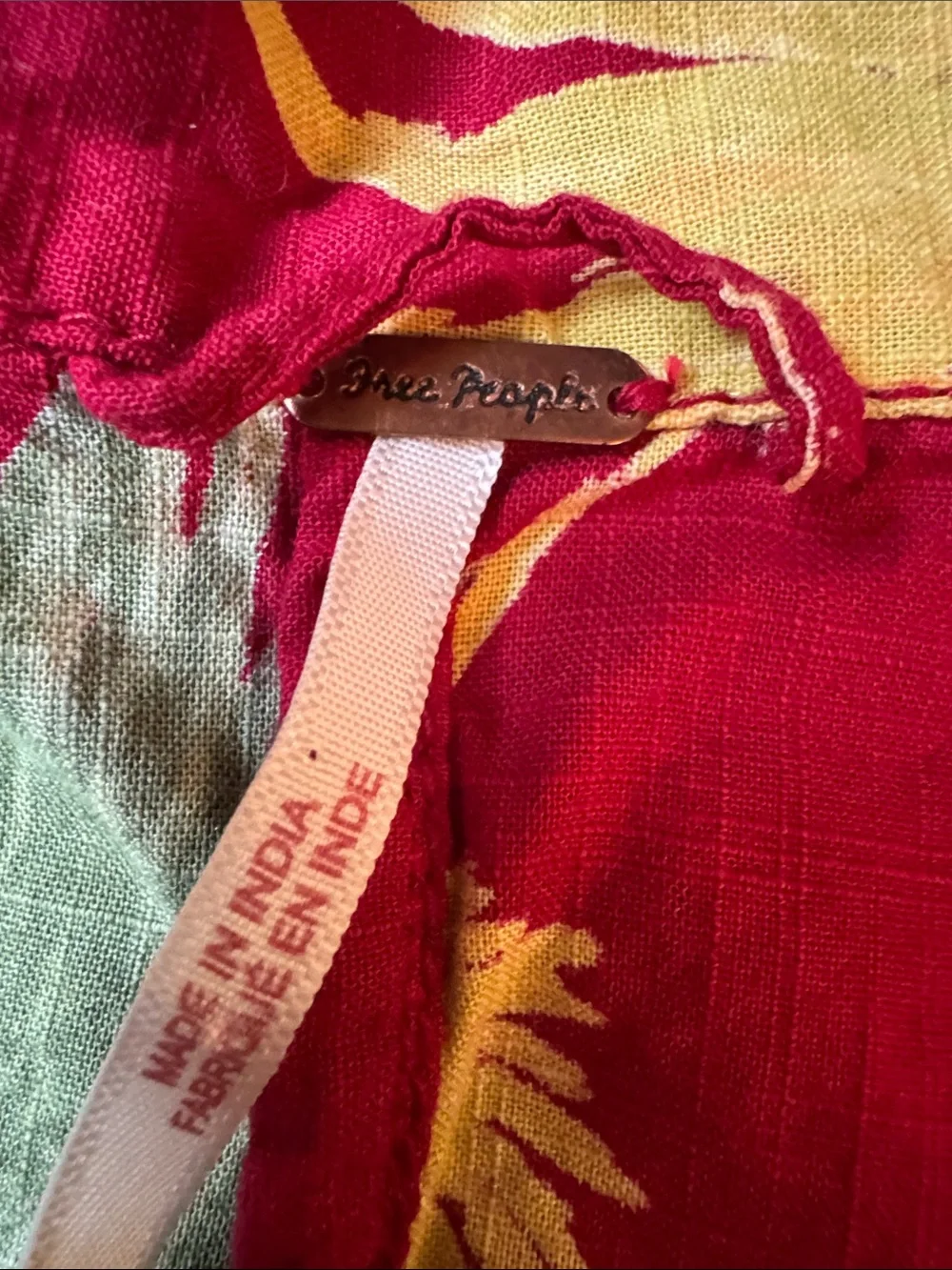 Free People romper vibrant